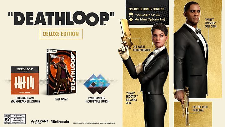 Deathloop Deluxe Edition on PC it is available in a box or digitally - Deathloop: Game editions - Appendix - Deathloop Guide