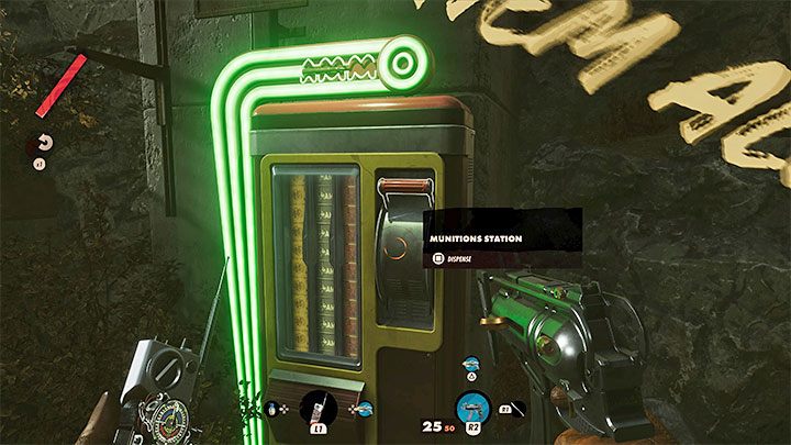 Вы также можете пополнить запасы боеприпасов, используя специальные торговые автоматы (Станция боеприпасов) - Deathloop: Ammunition - как получить?  - FAQ - Гайд по Deathloop