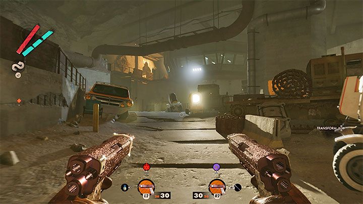 The distinguishing feature of the Strelak Verso pistols obtainable through this arsenal lead is that Colt is able to dual wield them - Deathloop: In This Together - walkthrough - The clues of the arsenal - Deathloop Guide