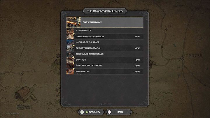 You can check them in the stage selection menu - Desperados 3: Trophies - list - Trophies/Achievements - Desperados 3 Guide