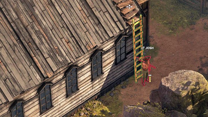 To the left of the church there is a funeral (M3,17) and it is best not to wait until it is over - Desperados 3: Kill The Duke and return to the saloon - mission 3, walkthrough - Mission 3 - Troublemakers in Flagstone - Desperados 3 - game guide
