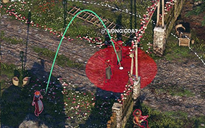 After Cooper can go south, use the wall of ivy and hide in the bushes - Desperados 3: Escape from the estate - mission 4, walkthrough - Mission 4 - Until Death Do Us Part - Desperados 3 Guide