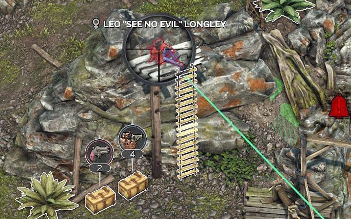 McCoy can shoot the other sniper (M9,12) - Desperados 3: Rescue Kate and Hector - misison 9, walkthrough - Mission 9 - Louisiana Voodoo - Desperados 3 Guide