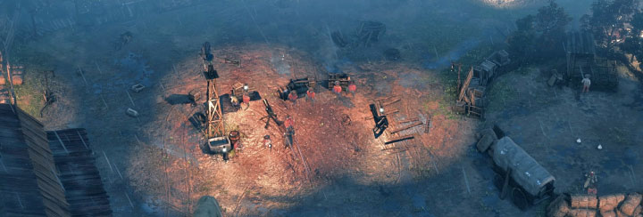 Mission 5 (The Magnificent Five) takes place on the grounds of the OHara Ranch, which has been attacked by a large group of bandits who belong to the DeVitt Company - Desperados 3: Mission 5 - map, badges - Mission 5 - The Magnificent Five - Desperados 3 Guide