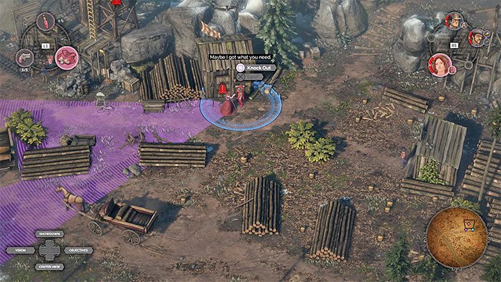 Your first task is head towards the quarry (M6,2) - Desperados 3: Find the dynamite, option 2 - mission 6, walkthrough - Mission 6 - The Bridge at Eagle Falls - Desperados 3 Guide