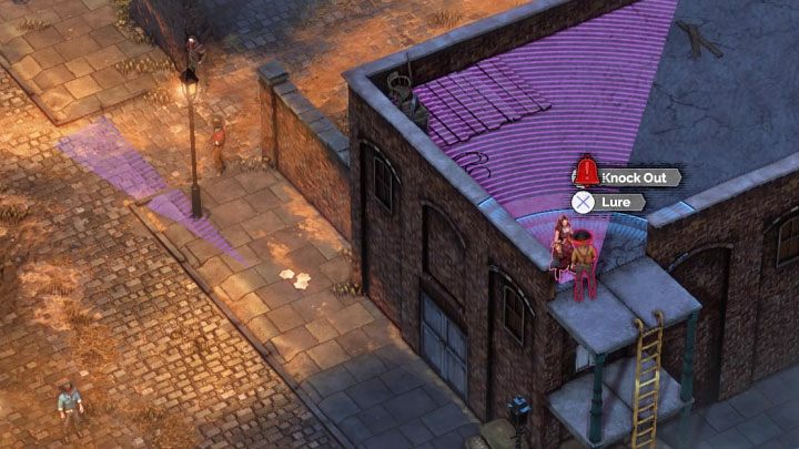 The heroes soon arrive near the warehouse area, but unfortunately, the main entrance (M10,11) is well-guarded and there is a Long Coat among the opponents - Desperados 3: Reach the office in the warehouse zone - mission 10, walkthrough - Mission 10 - Back Alley Jazz - Desperados 3 - game guide