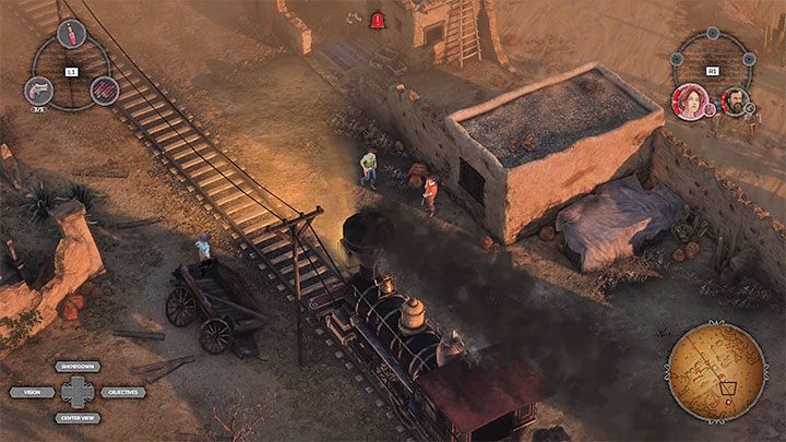 The challenge is quite simple - Desperados 3: Mission 14 - map, badges - Mission 14 - The Wages of Pain - Desperados 3 Guide