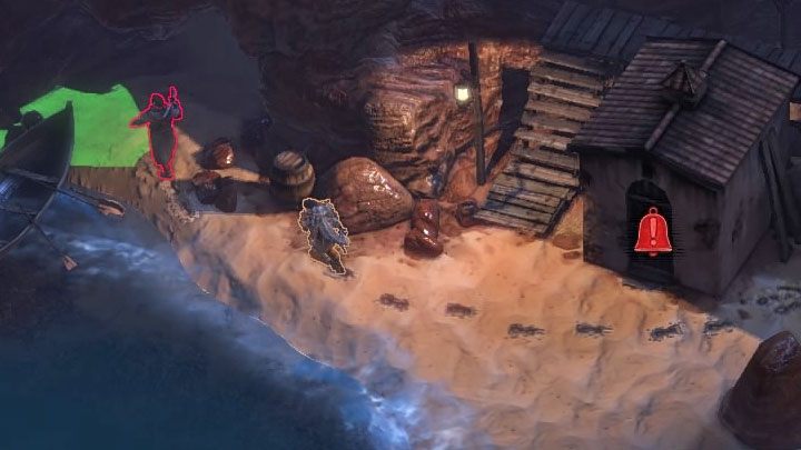 The second option is much better and involves using a cave passage (M15,13) - Desperados 3: Distract guests with a garden device - mission 15, walkthrough - Mission 15 - A Captain of Industry - Desperados 3 - game guide