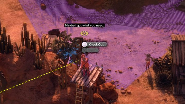 Regardless of whether youve took on the three-man patrol or not, focus on distracting, leading away, and eliminating enemies standing on either side of the ravine - Desperados 3: Reach the cemetery gate - mission 16, walkthrough - Mission 16 - The Old and The New - Desperados 3 - game guide