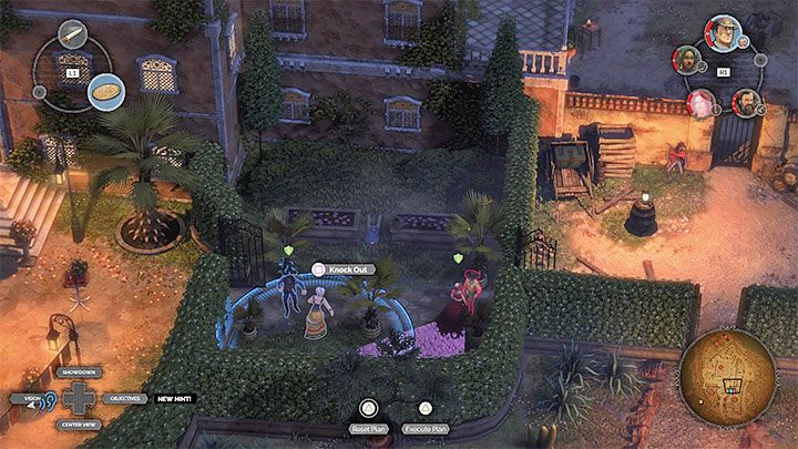 The second location you should secure is the area at the back of the garden next to the property - Desperados 3: Distract guests with fireworks - mission 15, walkthrough - Mission 15 - A Captain of Industry - Desperados 3 - game guide