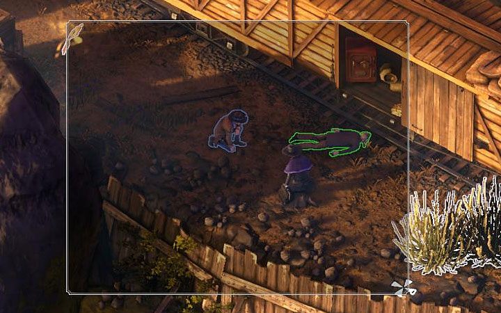 Selecting more than one team member can be useful, for example, if you want to quickly move your heroes to another place on the map - Desperados 3 - game guide