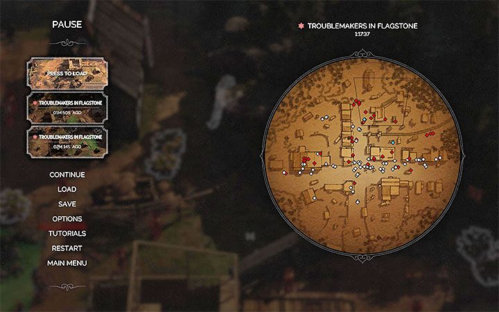 The default version of the mini-map in Desperados III is not very readable, but luckily, there are two different options for zooming the map - Starting Tips for Desperados 3 - Game basics - Desperados 3 - game guide