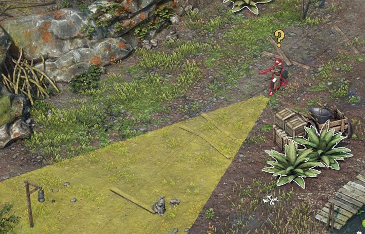 As in Shadow Tactics and previous parts of the Desperados series, each opponent has its own field of view, which can be checked at any time - Exploration and sneaking in Desperados 3 - Game basics - Desperados 3 - game guide