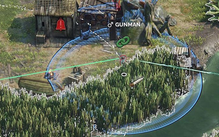 In Desperados 3 you can be spotted and also heard by enemies - Exploration and sneaking in Desperados 3 - Game basics - Desperados 3 - game guide