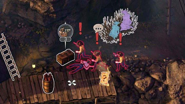 The explosion will trigger the alarm and, unfortunately, this cant be avoided - Use dynamite to destroy the blockade on the tracks - mission 2 - Mission 2 - Running Late on Payday - Desperados 3 - game guide
