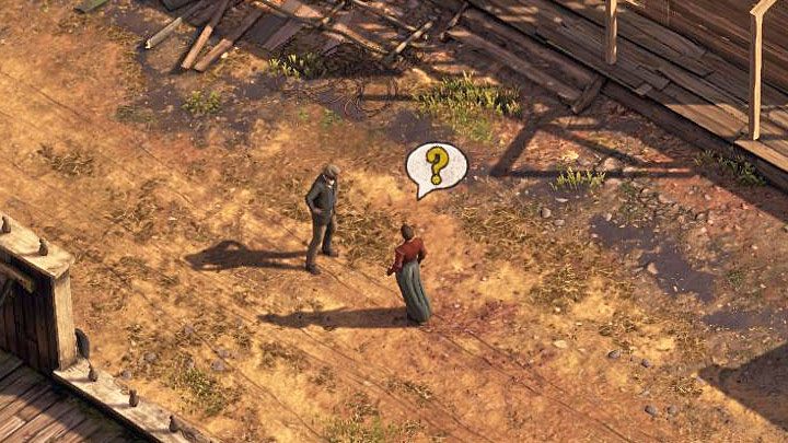 This is a fairly simple task - Map and badges (challenges) - mission 3 Troublemakers in Flagstone - Mission 3 - Troublemakers in Flagstone - Desperados 3 - game guide