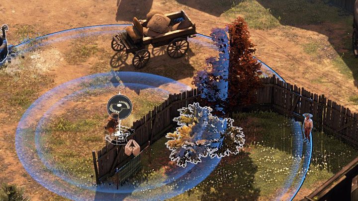 Cleaning the entire area at the back of the brothel (M3,7) is completely optional, but again it shouldnt cause you more trouble - Kill Wild Marge - mission 3 Troublemakers in Flagstone - Mission 3 - Troublemakers in Flagstone - Desperados 3 - game guide