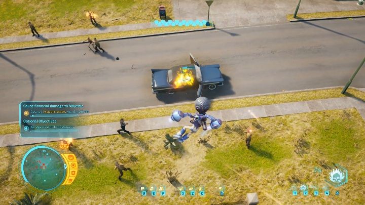It is much more profitable to destroy vehicles - Destroy All Humans 2020: South by Southwest - $20,000 of damage, walkthrough - Walkthrough - Destroy All Humans Remake Guide