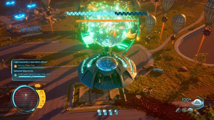 You have to be very careful in the final stage - Destroy All Humans 2020: Robo-Prez boss fight walkthrough - Bosses - Destroy All Humans Remake Guide