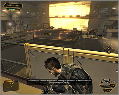 5 Peaceful Solution Opening The Hangar Door Deus Ex Human Revolution Game Guide Gamepressure Com