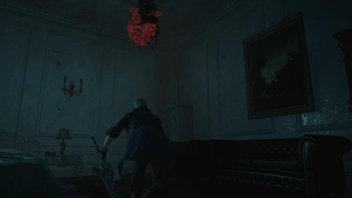 Jump up and continue along the corridor - Mission 02 - Qlipoth | Devil May Cry 5 walkthrough - Main story missions - Devil May Cry 5 Guide