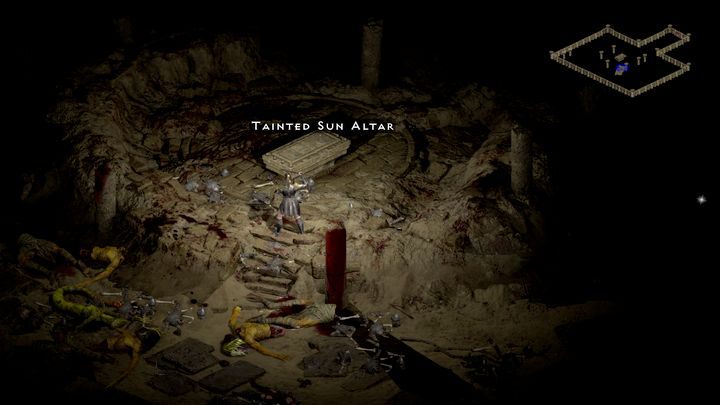 Медленно войдите в комнату на втором этаже, уничтожив как можно больше Саламандр - позже прорвитесь через скелетов, чтобы убить целителей - Diablo 2 Resurrected: Tainted Sun - прохождение - Акт 2 - Руководство по Diablo 2 Resurrected