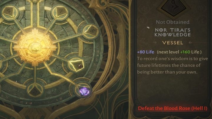 It is important to defeat the boss on the Hell 1 level - you will then receive a stone that you will place in the Iben Fahd's Sanctum, which grants a passive Health bonus and can be upgraded - Diablo Immortal: Blood Rose - boss, how to defeat - Bosses - Diablo Immortal Guide
