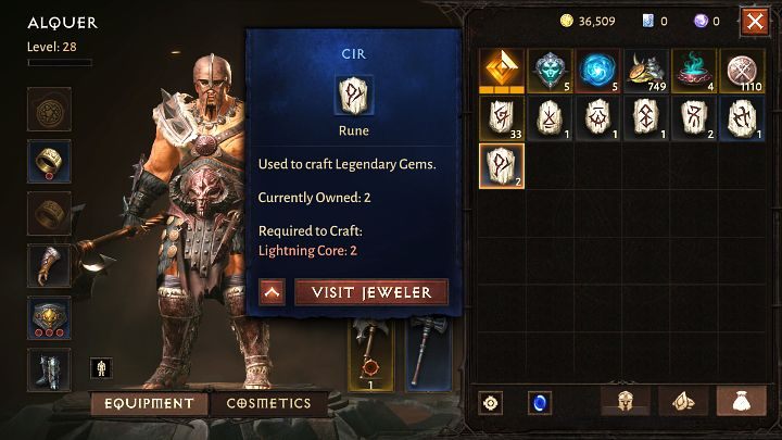 Runes are special crafting materials in Diablo Immortal that are used to create Legendary Gems - Diablo Immortal: Runes - list of all - Basics - Diablo Immortal Guide