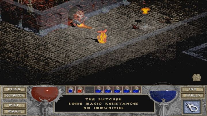 Metzger in Diablo 1. - Diablo 4: Wie besiegt man den Miniboss Metzger?  - Bosse – Diablo 4 Guide