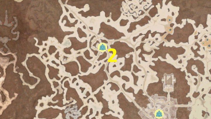 2 – Diablo 4: Wegpunktkarte – Fractured Peaks – Wegpunkte – Diablo 4 Guide