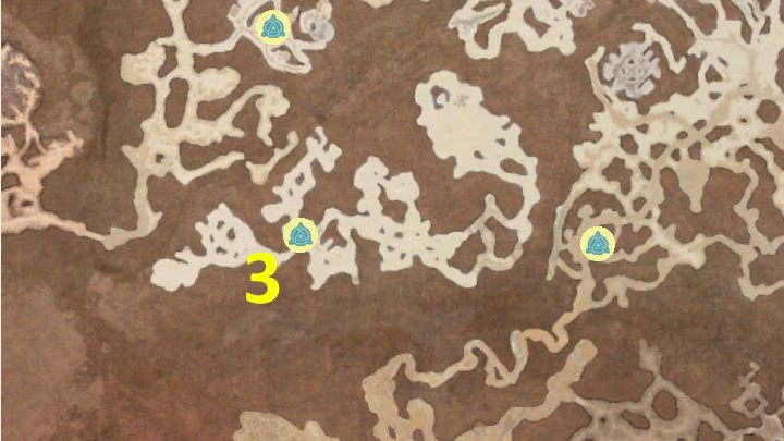 3 – Diablo 4: Wegpunktkarte – Fractured Peaks – Wegpunkte – Diablo 4 Guide