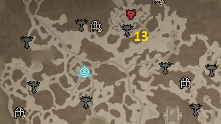 Kor Dragan Stronghold hat 1 Altar – Diablo 4: Karte „Altars of Lilith“ – Fractured Peaks – Altars of Lilith – Diablo 4 Guide