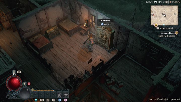 Um neue Looks auszustatten, besuchen Sie eine Garderobe – Diablo 4: Wie funktioniert die Bergung?  - Ausrüstung - Diablo 4 Guide