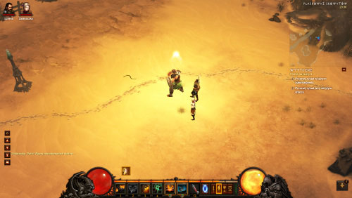 Your objective is to locate entrances to two locations - to a Secret Altar and to a Hidden Conclave - Shadows in the Desert - Quests - Diablo III Game Guide