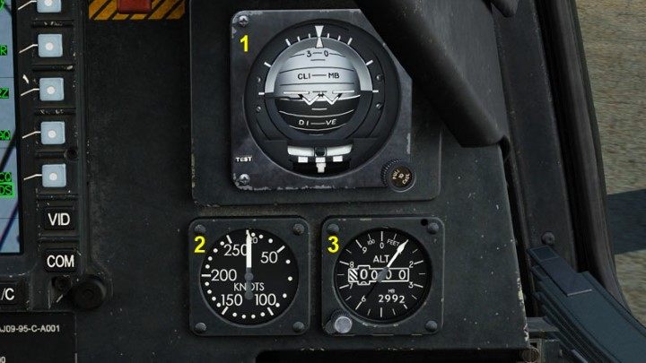 If the HDU helmet display fails, you will be able to use traditional analog on-board instruments - DCS AH-64D Apache: Pilot/CPG Cockpits and Controls - Basics - DCS AH-64 Apache Guide