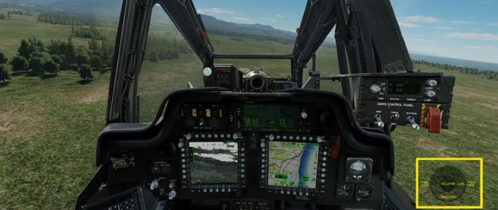 TARGET LIST mode - DCS AH-64D Apache: George AI Helper - how to use AI crew member? - Basics - DCS AH-64 Apache Guide