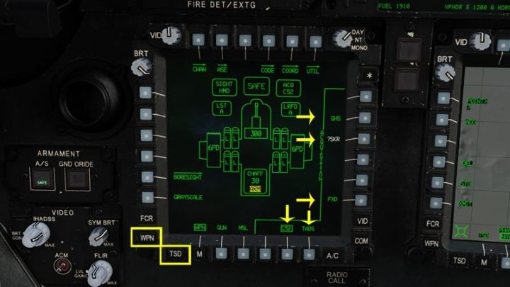 Select one of the sources from the available options - TADS - Target Acquisition and Designation Sight - Systems and Sensors - DCS AH-64 Apache Guide