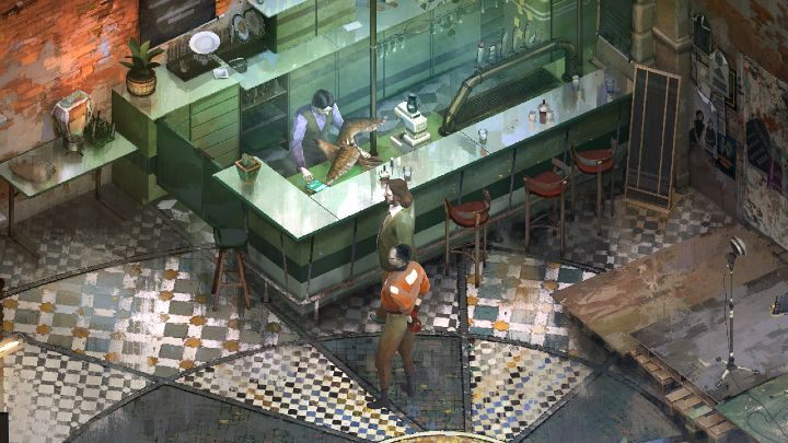 The manager of the cafeteria will tell you that people from the Union are gathering in the cafeteria - Disco Elysium: Find out who is in the Union box - walkthrough - Other - Disco Elysium Guide