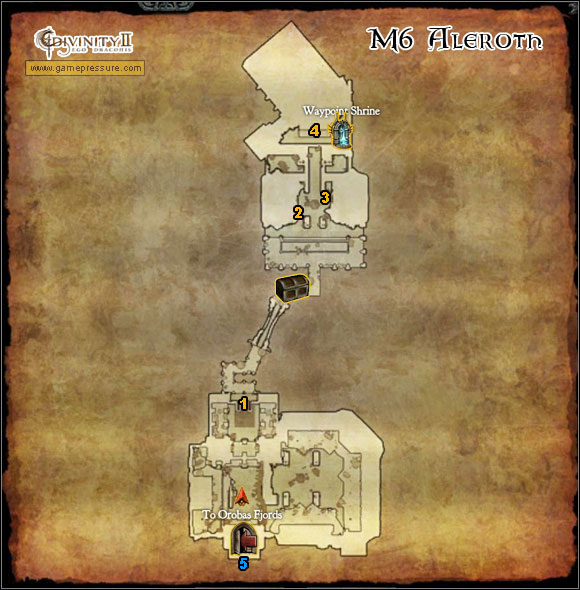 1 - World Atlas - Map - Aleroth - World Atlas - Aleroth - Divinity II: Ego Draconis - Game Guide and Walkthrough