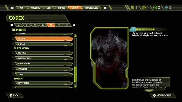 Это довольно уникальный противник из-за своей невидимости - Doom Eternal: Bestiary - Basics - Doom Eternal Guide