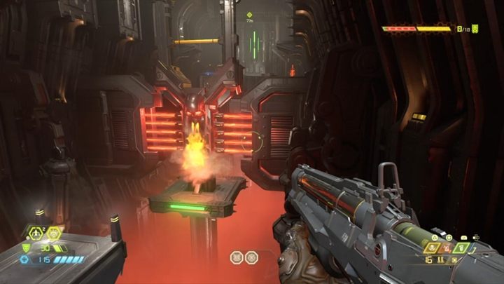 The mission starts on a moving train - Doom Eternal: Doom Hunter Base walkthrough - Levels walkthrough - Doom Eternal Guide