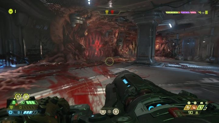 Kehren Sie mit dem Schlüssel zum Raum mit dem Maschinengewehr zurück – Komplettlösung für Doom Eternal: Super Gore Nest – Komplettlösung für Level – Anleitung für Doom Eternal