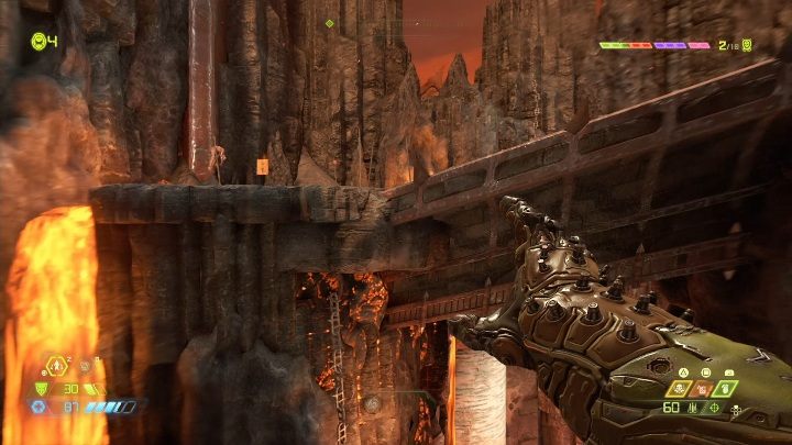 Выйдя из подземелья, вы отправитесь к стенам, по которым вам нужно подняться, чтобы перейти на следующий уровень - Doom Eternal: карты секретов и локации Exultia - Коллекционные предметы и секреты - Руководство Doom Eternal