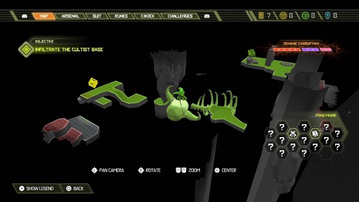 2 - Doom Eternal: Cultist Base secrets maps and location - Collectibles and secrets - Doom Eternal Guide