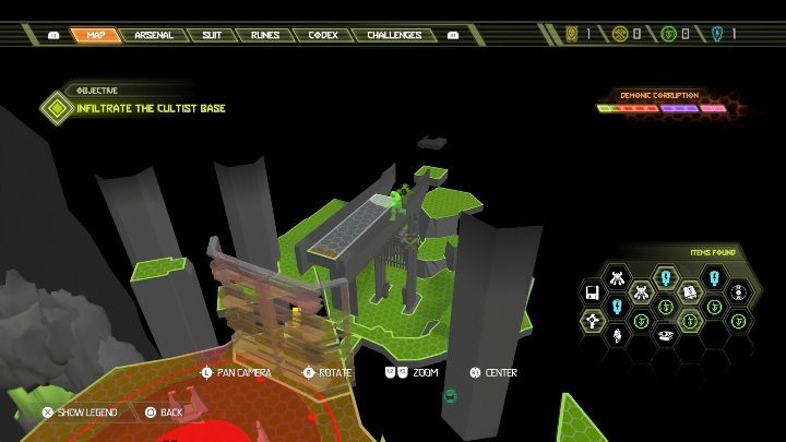 7 - Doom Eternal: Cultist Base secrets maps and location - Collectibles and secrets - Doom Eternal Guide