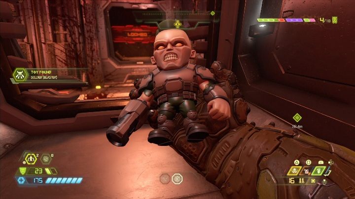 Be sure to destroy your opponents before getting the doll - Doom Eternal: Cultist Base secrets maps and location - Collectibles and secrets - Doom Eternal Guide
