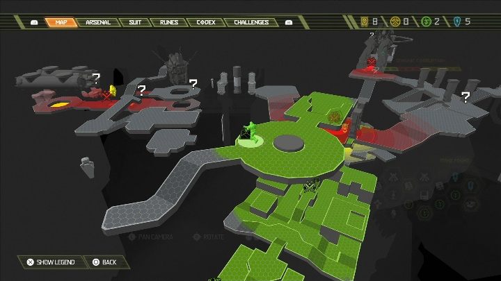 5 - Doom Eternal: Doom Hunter Base secrets maps and location - Collectibles and secrets - Doom Eternal Guide