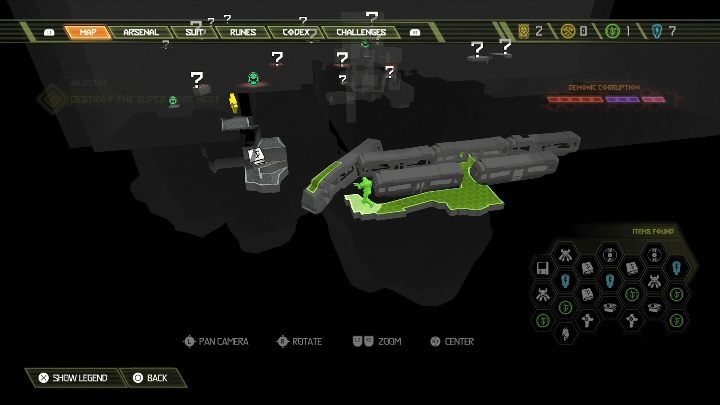1 - Doom Eternal: Super Gore Nest secrets maps and location - Collectibles and secrets - Doom Eternal Guide