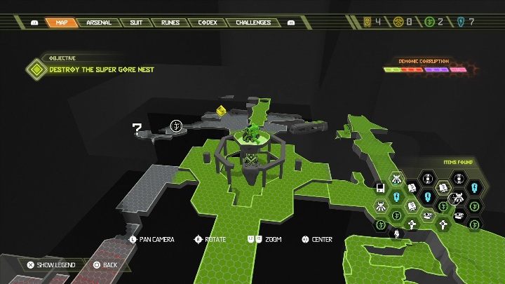 6 - Doom Eternal: Super Gore Nest secrets maps and location - Collectibles and secrets - Doom Eternal Guide