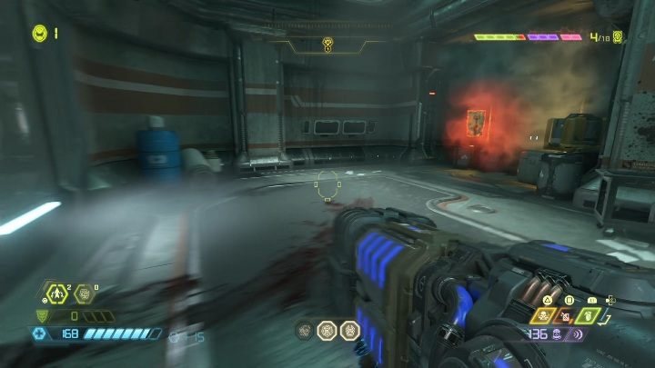 When you leave the location where you fought your opponents, youll reach a big hallway - Doom Eternal: Super Gore Nest secrets maps and location - Collectibles and secrets - Doom Eternal Guide